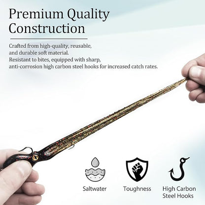 Soft Fishing Lures Shad Minnow Swimbaits, Pre-Rigged Jig Heads Paddle Tail Swim Baits for Bass, Trout, Walleye, Crappie, Sinking Jigs Bait for Saltwater Freshwater, Fishing Gifts for Men