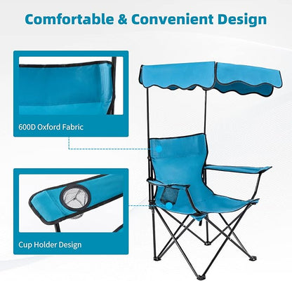 Homcosan Portable Camping Chair
