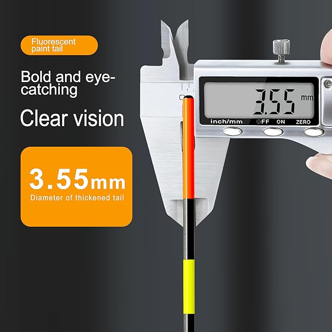 Fishing Bobbers, Light up Floats, Slip Bobbers for Fishing,LED Color-Changing Signal, Deep & Moving Water(2-4 Meters)