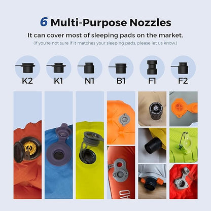 FLEXTAILGEAR Zero Pump Air Pump for Inflatables, 1.2 oz Ultra-Mini Electric air Pump Portable Air Mattress Pump, Rechargeable Air Pump for Pool Floats Air Bed Air Mattress