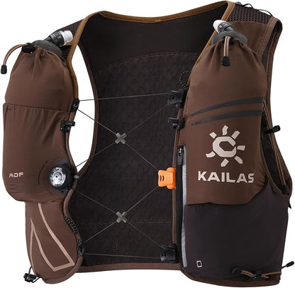KAILAS FUGA AIR 8 Ⅳ Running Hydration Vest Hydration Pack Lightweight with Two TPU Water Bladders for Women Men Trail Cycling Hiking
