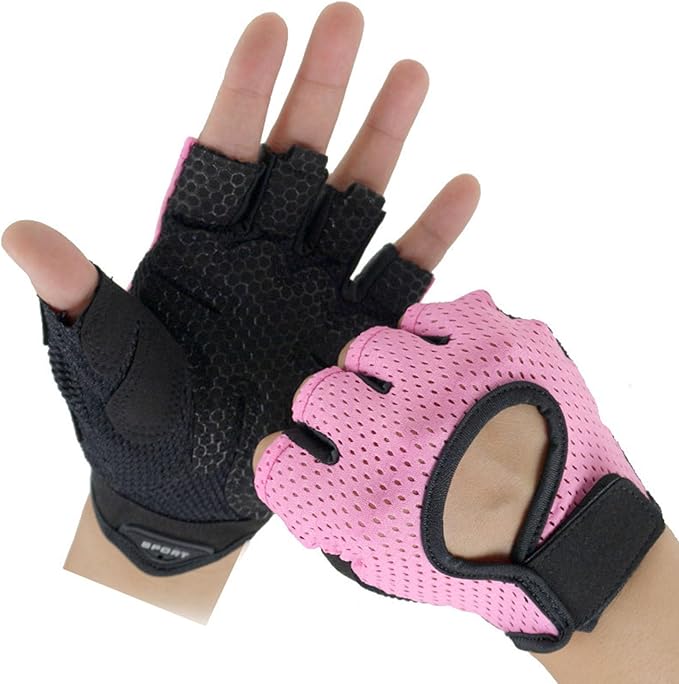 Fitness Gloves for Men and Women Nonslip Silicone Breathable Training Gloves for Weightlifting and Cycling