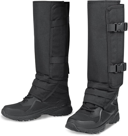 Snake Gaiters Snake Guard Chaps, Waterproof Snake Guards Bite Protection for Lower Legs, Snake Proof Gaiters Fit for Men