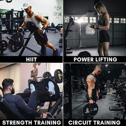 Neoprene Padded Weight Lifting Gloves for Men and Women - Ventilated Workout Gloves for Athletes Gym Sessions Cycling Tracking & Sports with Full Palm Protection