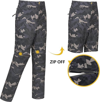 Little Donkey Andy Men's Outdoor Sports Two Section Trousers Mountaineering Hiking Hiking