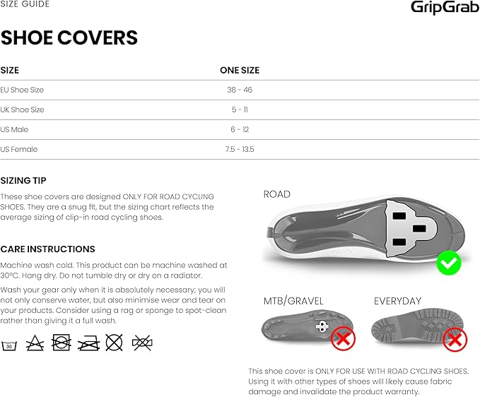 GripGrab Primavera Road Bike Spring Fall Cover Socks Aero Knitted Cycling Overshoes Belgian Booties Road Bike Shoe Covers