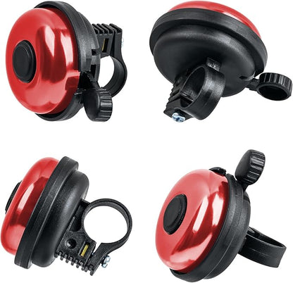 Classic Bike Bell, Aluminum Bicycle Bell, Loud Crisp Clear Sound Bicycle Bike Bell for Adults Kids