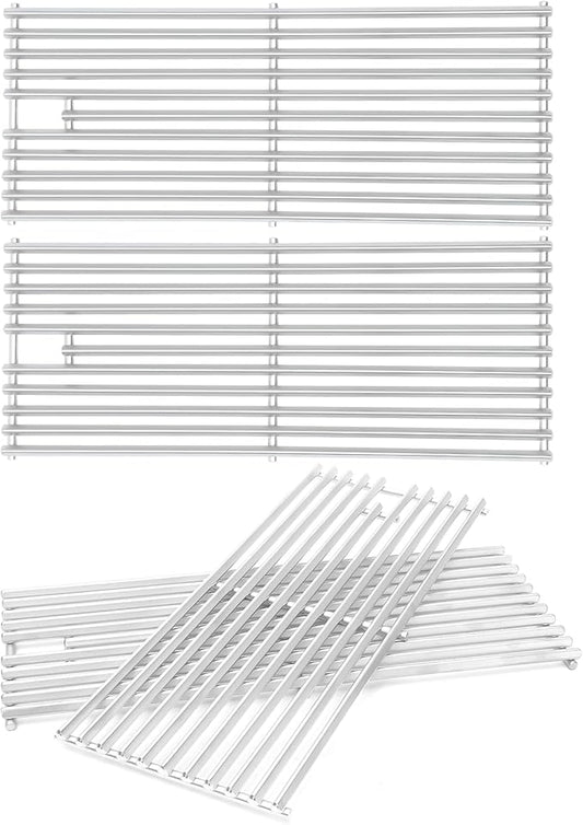 J＆HYBBQ 4 Pcs 18" Triangle Rod Grill Grates Replacement Parts for Blaze Grill for 3, 4, or 5 Burners, 18 x 7-3/8 Inch Stainless Steel BBQ Grill Grate