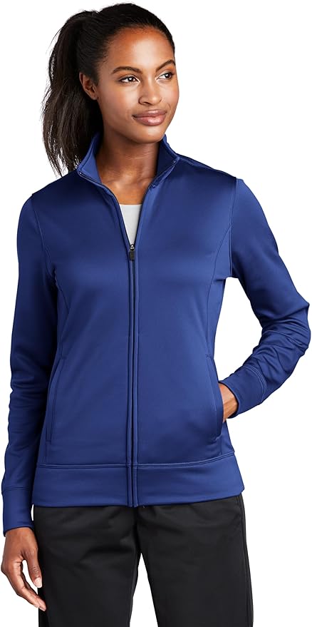 Sport-Tek® Ladies Sport-Wick® Fleece Full-Zip Jacket. LST241