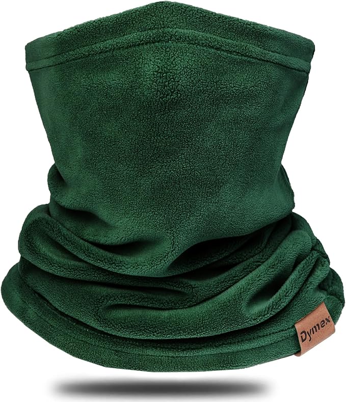 Winter Neck Warmer Gaiter Fleece Neck Cover Cotton Balaclava Windproof Face Cover Mask for Women Men