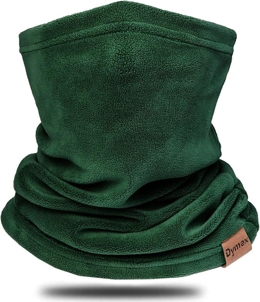 Winter Neck Warmer Gaiter Fleece Neck Cover Cotton Balaclava Windproof Face Cover Mask for Women Men