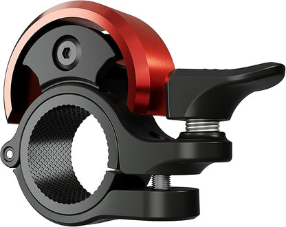 Greallthy Bike Bell, Aluminum Alloy Bicycle Bell with Clear Loud Sound, Bike Bells for Adults and Kids, Sturdy and Compact Bell Fits 0.75-1in(19-25.4mm) Handlebar for Mountain, Road Bikes.