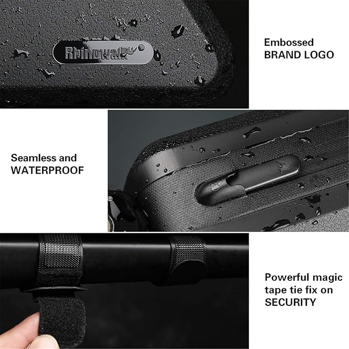 Rhinowalk Top Tube Bag - Stable & Waterproof Professional Cycling Accessory