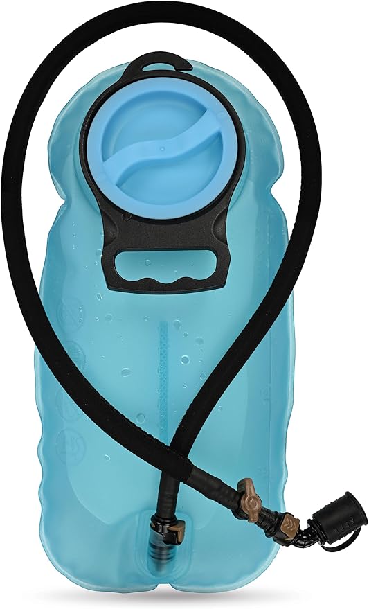 MARCHWAY 2L/2.5L/3L TPU Hydration Bladder, Ultra Durable Water Reservoir Bag with Insulated Tube for Hydration Pack for Cycling, Hiking, Running, Climbing, Biking