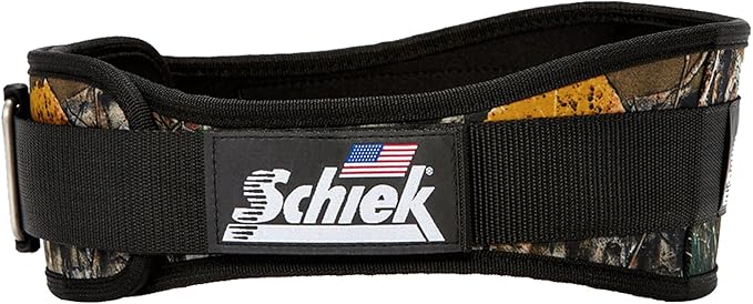 Schiek Sports Model 2004 Nylon 4 3/4" Weight Lifting Belt - Black