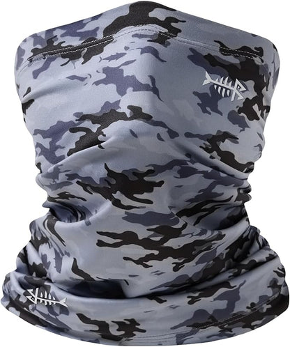 BASSDASH UPF 50+ UV Sun Protection Neck Gaiter Fishing Mask Hunting Kayaking Hiking Cycling Ski Sports