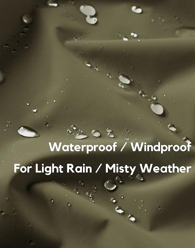 COOFANDY Mens Lightweight Bomber Jackets Stand Collar Windbreaker Softshell Jacket Zip Up Coat for Fall Outdoor