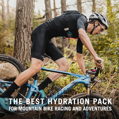 USWE Airborne Limited Race Edition with Water Bladder Included, Hydration Backpack for Men and Women, Ideal for MTB, Cycling, Mountain Biking