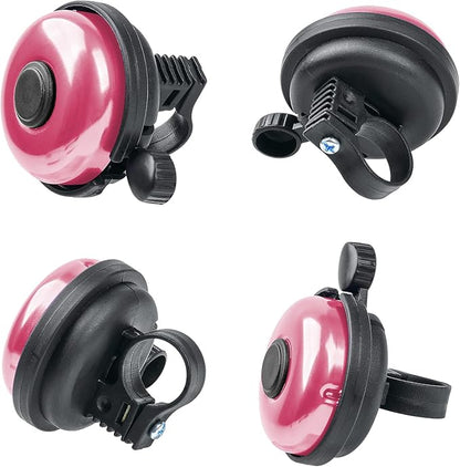 Classic Bike Bell, Aluminum Bicycle Bell, Loud Crisp Clear Sound Bicycle Bike Bell for Adults Kids