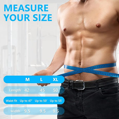 MORECOO Waist Trainer for Women/Men, Waist Sweat Band, Stomach Wrap, Belly Band Sweat Belt, Body Shaper Belt