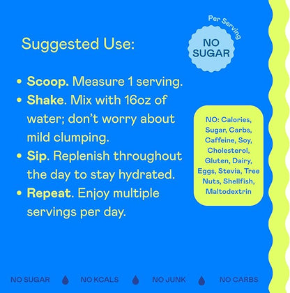 Hi-Lyte Daily Essentials - Electrolytes Powder Mix - Unflavored - Sodium, Potassium, Magnesium, Vitamins - Hydration Support for Daily Wellness, Fasting, Keto - No Sugar, No Carbs, Clean Ingredients