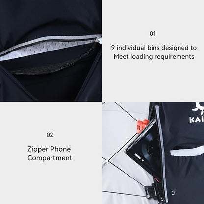 KAILAS FUGA AIR 8 Ⅳ Running Hydration Vest Hydration Pack Lightweight with Two TPU Water Bladders for Women Men Trail Cycling Hiking