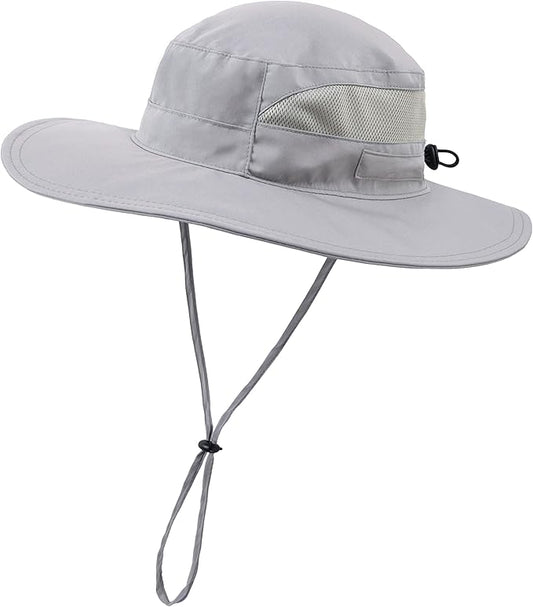 Connectyle Women's UPF 50+ Sun Hat UV Protection Wide Brim Bucket Hat Summer Beach Hats Fishing Hiking Outdoor Safari Hats