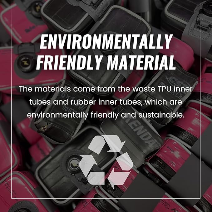 RideNow Waterproof Saddle Bag with BOA Mounting System, Lightweight and Portable Bike Seat Bag for Mountain Road Bike (Pink)