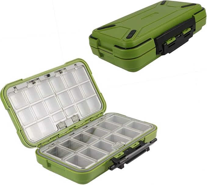 Fishing Lure Boxes, Waterproof Portable Tackle Box Organizer With Storing Tackle Set Plastic Storage - Mini Utility Lures Fishing Box, Small Organizer Box