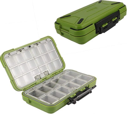 Fishing Lure Boxes, Waterproof Portable Tackle Box Organizer With Storing Tackle Set Plastic Storage - Mini Utility Lures Fishing Box, Small Organizer Box
