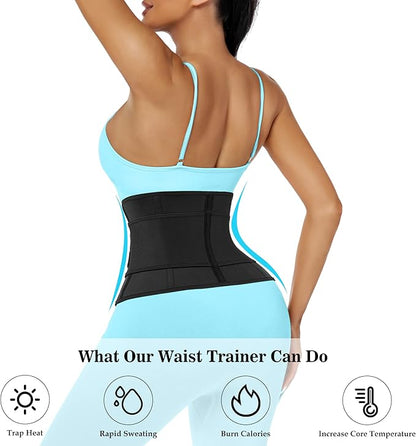 Short Torso Waist Trainer for Women Lower Belly Fat, Workout Fajas Colombianas Waist Cincher Corset