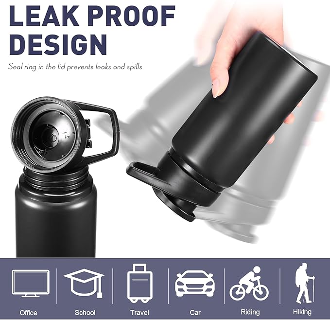 Mimorou 16 Pack Aluminum Water Bottles with Snap Lid Aluminum Reusable Sports Lightweight Leak Proof Water Bottles Bulk for Gym Hiking Cycling Sports Outdoor(13.5 oz)