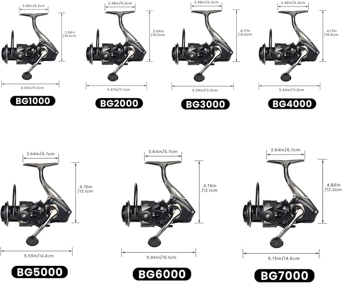 HAUT TON 8000/10000/12000 Big Game Surf Spinning Fishing Reel,20KG Drag Power. Backlash-Free Bearings,Metal Reel Seat,Zinc Alloy Gear for Saltwater Inshore and Offshore Fishing