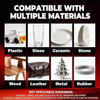 Super Glue Gel Pro, Clear Four 4 Gram Superglue, All Purpose CA Glue for Wood Plastic Craft Metal, Instant Cyanoacrylate Adhesive Repair Ceramic Glass Furniture Leather, Single Use, Quick Dry