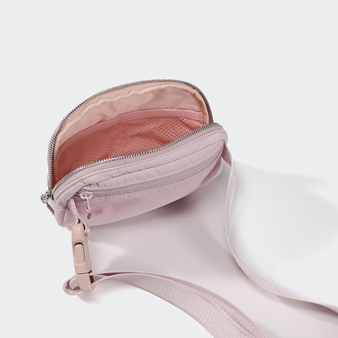 Pander Unisex Belt Bag Fanny Pack for Women with Adjustable Strap, Small Waist Pouch for Workout Running Traveling Hiking