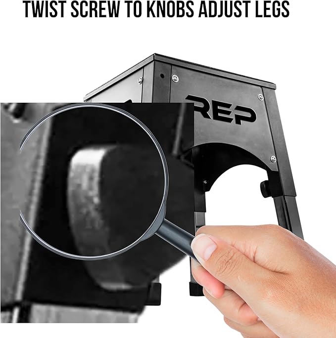 REP Adjustable Plyo Box | Metal Jump Platform | Home Gym Exercise Step | Plyometric Training Equipment | Fitness Workout Bench | Assembled Steel Jumping Boxes | Adjustable Height Workout Tool