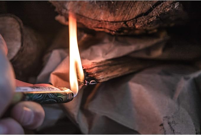 Better Wood Products 1 Pack Fatwood Fire Starter Sticks, Fireplace & Campfires, 25 Lbs