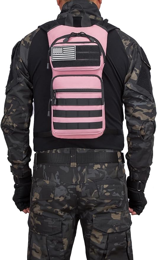 ATBP Insulated Hydration Pack Hiking Water Backpack Running Vest with 3L TPU Bladder Bag for Marathon Cycling Men