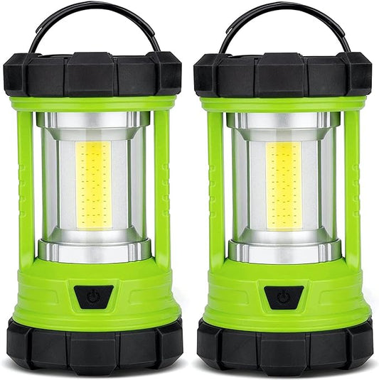 Camping Lantern 3000LM, LED Lanterns for Power Outages with 4400mAh Phone Charger, Impact-Resistant Rechargeable Lantern, 5 Light Modes Waterproof Lantern for Hurricane Emergency
