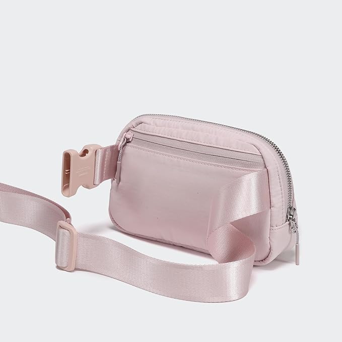 Pander Unisex Belt Bag Fanny Pack for Women with Adjustable Strap, Small Waist Pouch for Workout Running Traveling Hiking