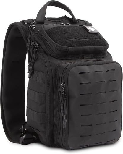 My Medic Recon PRO - HSA FSA First Aid Kit - 250+ First Aid and Survival Essentials, Supplies, & Must Have IFAK for Home, Car, Office or Business - Black