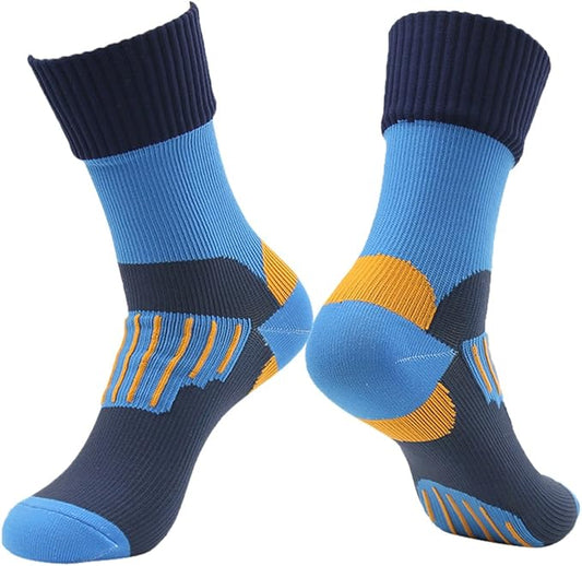 RANDY SUN Waterproof Breathable Socks, [SGS Certified] Unisex Novelty Skiing Trekking Hiking Wading Trail Socks