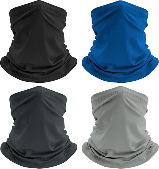 Pukavt 2 Pack 3 Hole Winter Knitted Mask, Full Face Cover Ski Mask Warm Balaclava for Skiing, Motorcycle, Snowboard