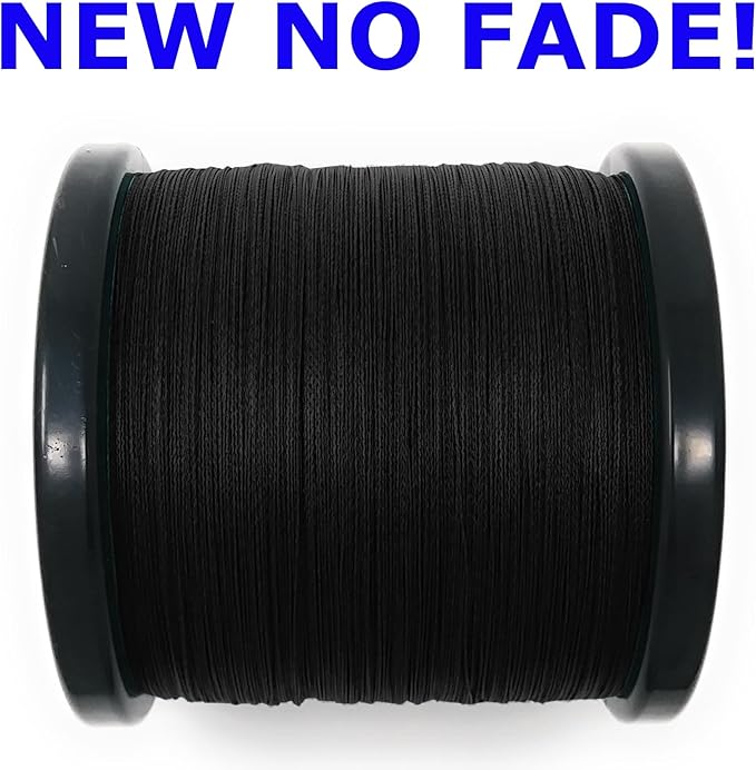 Reaction Tackle Braided Fishing Line - Pro Grade Power Performance for Saltwater or Freshwater Fish - Colored Fishing Line Braid for Extra Visibility