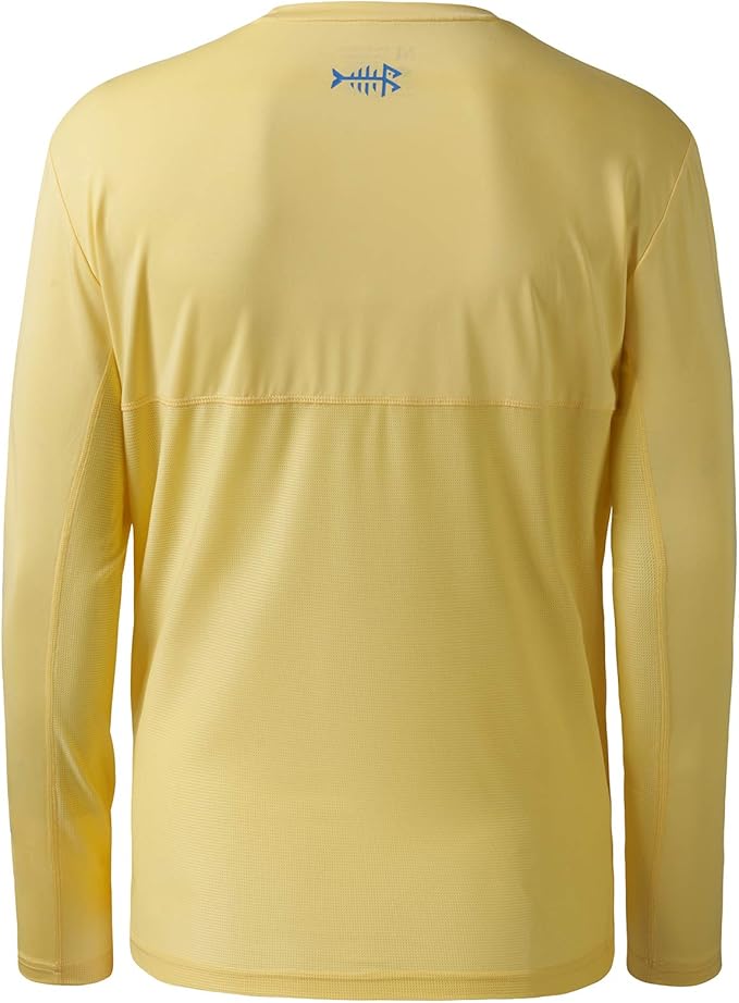 BASSDASH Fishing T Shirts for Men UV Sun Protection UPF 50+ Long Sleeve Tee T-Shirt