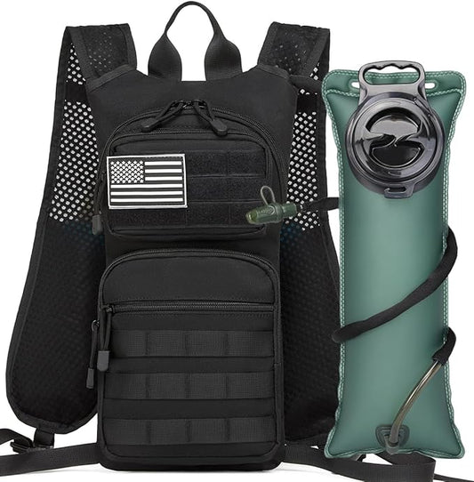 ATBP Insulated Hydration Pack Hiking Water Backpack Running Vest with 3L TPU Bladder Bag for Marathon Cycling Men