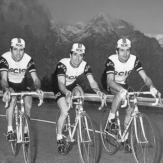 Outdoor Vintage Team Cycling Caps - Anti Sweat Caps | for Stand-Alone or Under Helmet | Team Jersey Caps, Outdoor Caps