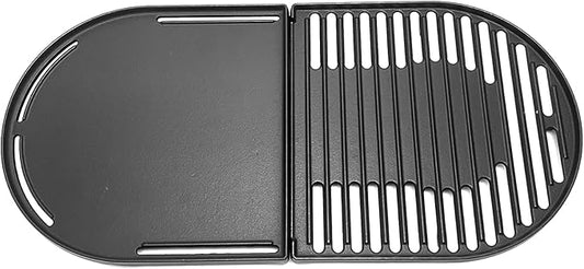 Cast Iron Cooking Griddle and Grates Replacement Parts for Coleman Roadtrip 285 LX LXE LXX Swaptop Grills 13" x 12.5"