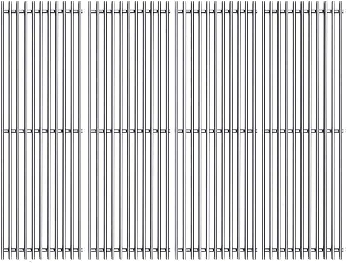 SF7241(4-Pack) 17 5/8" Stainless Steel Cooking Grid Grates Replacement for Kenmore 148.16656010, 148.23682310, 640-05057386-4, 90118. Master Forge SH3118B BG179A, BG179C Gas Grill