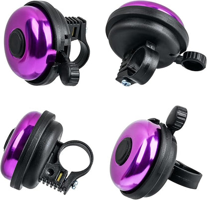 Classic Bike Bell, Aluminum Bicycle Bell, Loud Crisp Clear Sound Bicycle Bike Bell for Adults Kids